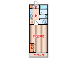 北山ハイツの物件間取画像